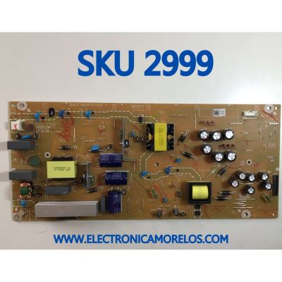 FUENTE PARA TV PHILIPS / NUMERO DE PARTE AD180MPWT / BAD780F0102 1 / P000003623 / PANEL UCF82XA-G034 / MODELO 65PFL5766/F7